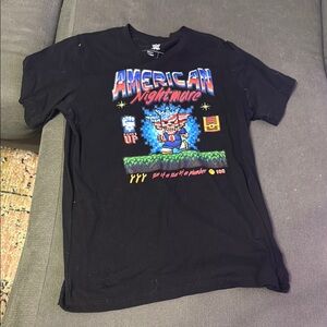 WWE Cody Rhodes American Nightmare Pixelated T-Shirt Large